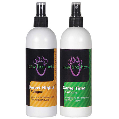 PAW BROTHERS GAME TIME & DESERT NIGHT COLOGNE SPRAY 16 OZ - 2 PACK