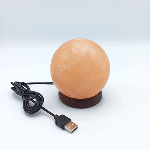 Himalayan Salt Lamp Moon/Ball Mini USB