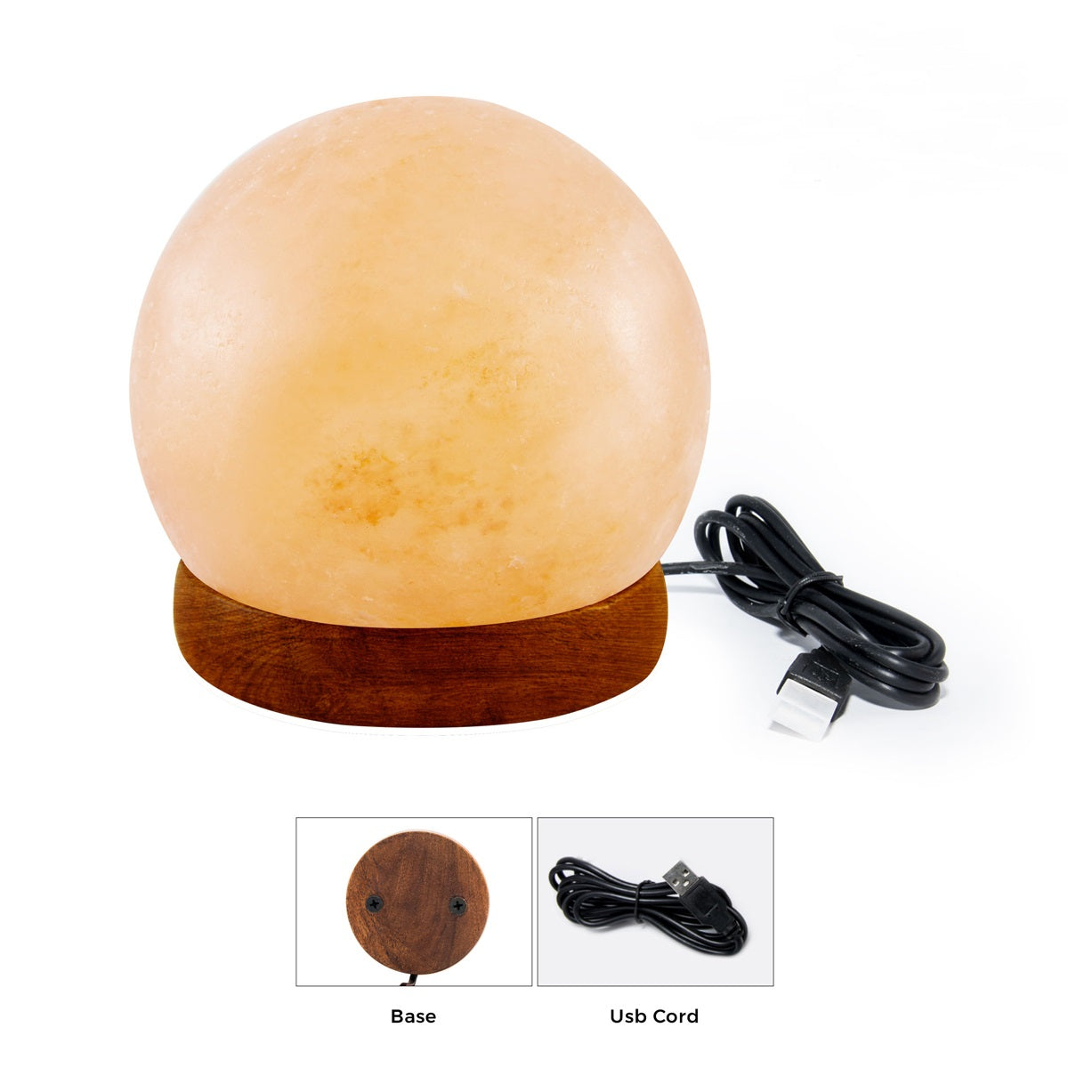 Himalayan Salt Lamp Moon/Ball Mini USB – nextgradeproducts